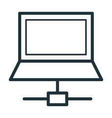 Server Connection Vector Icon