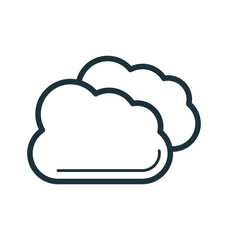 Clouds Vector Icon
