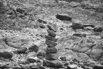 Stone cairns