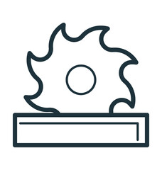Circular Saw Cool Vector Icon