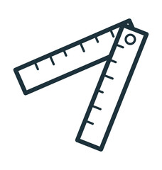 Ruler Cool Vector Icon