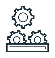 Cog Cool Vector Icon