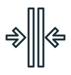 Crisscross Arrows Vector Icon