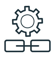 Linkage Settings Vector Icon