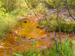 Source of mineral water narzan North Caucasus Elbrus