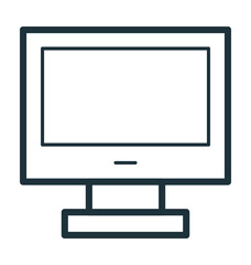 LCD Vector Icon
