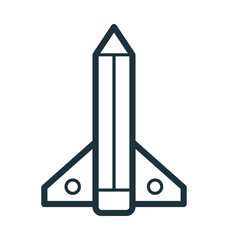 Rocket Vector Icon