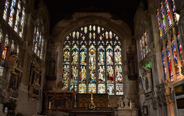 Obraz premium ​ストラットフォード・アポン・エイボン（イギリス）ホーリー・トリニティ教会