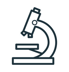 Microscope Vector Icon