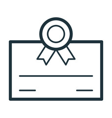 Certificate Vector Icon