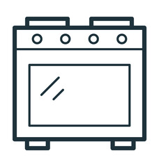 Cooking Range Vector Icon