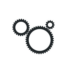 Cogwheel Gear wheel Silhouette Illustration - Tech Technology Mechanical Industrial Industry Machine Engine Engineering