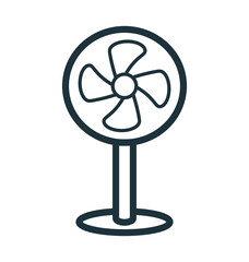 Obraz premium Fan Vector Icon