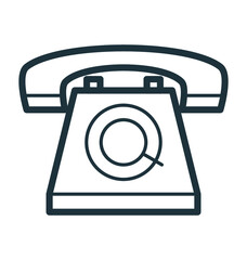 Telephone Vector Icon
