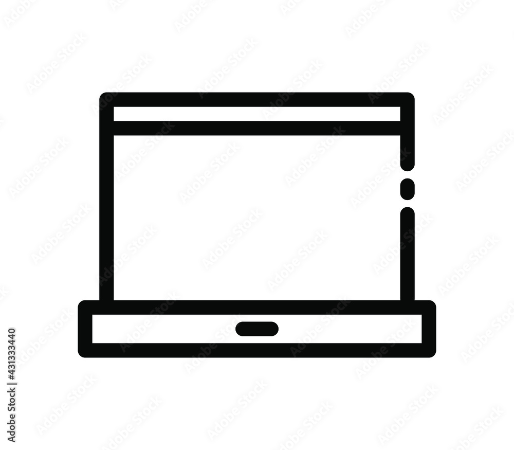 Canvas Prints Laptop icon