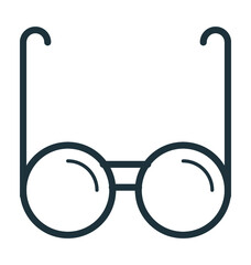 Glasses Vector Icon