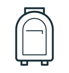 Luggage Vector Icon