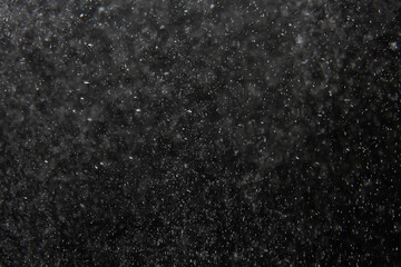 background for overlay black rain, abstract studio drops water drops bokeh