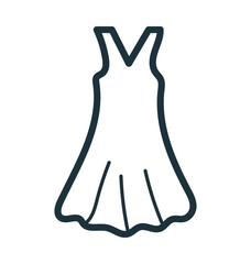 Women Dress Vector Icon