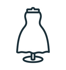 Cloth Stand Vector Icon