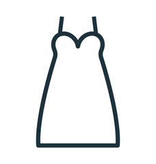 Woman Dress Vector Icon
