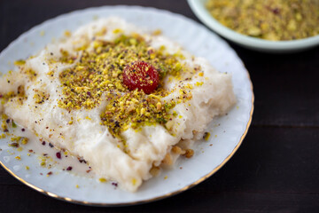 Gullac, Turkish traditional ramadan dessert