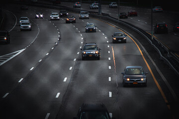 traffic on highway