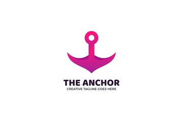 The Anchor Marine Logo Template