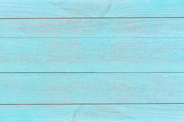 Old Horizontal blue wooden floor texture background.