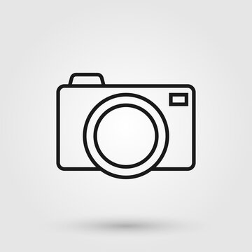 Photo camera icon. Photography concept.