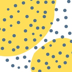 Colorful dots abstract design pattern artwork