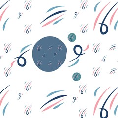 Abstract colorful design pattern artwork for home and offices decoration