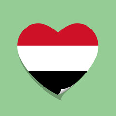 I love Yemen heart
