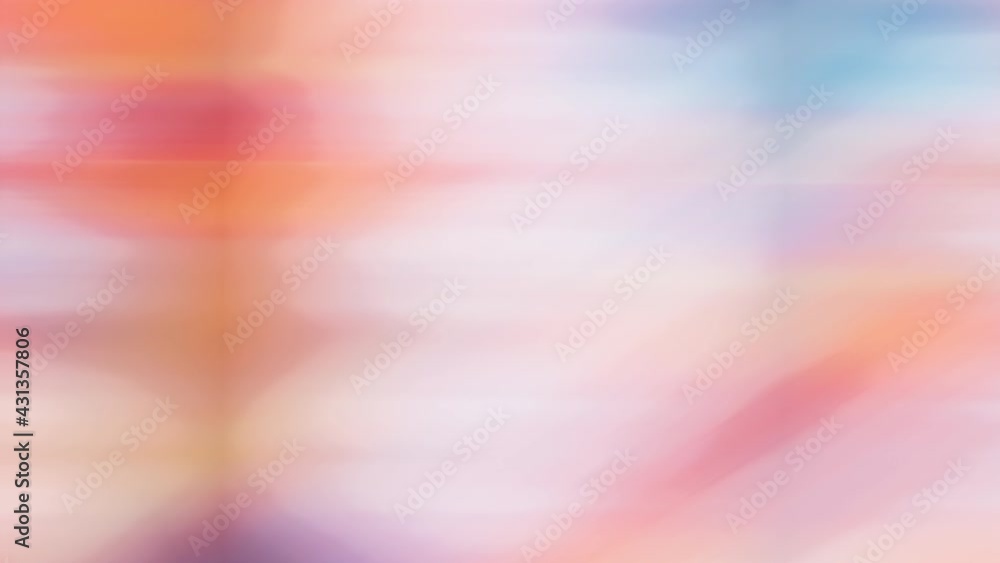 Poster Gradient rainbow color background. 4K Seamless loop moving abstract blurred background producing smooth color transitions. Beautiful modern abstract background for creative themes or concept art.