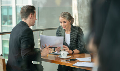 people working together, corporate business meeting