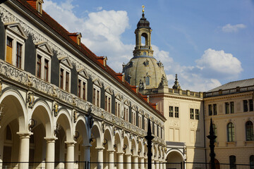 Fototapeta na wymiar Old Town of Dresden, Germany