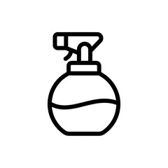 Spray Bottle Vector Icon. Beauty and SPA Symbol EPS 10 File