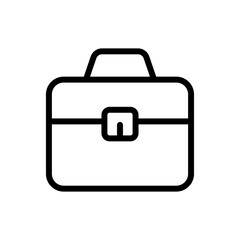 Bag Vector Icon. Beauty and SPA Symbol EPS 10 File