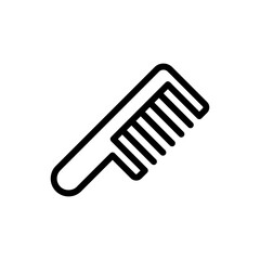 Obraz premium Comb Vector Icon. Beauty and SPA Symbol EPS 10 File