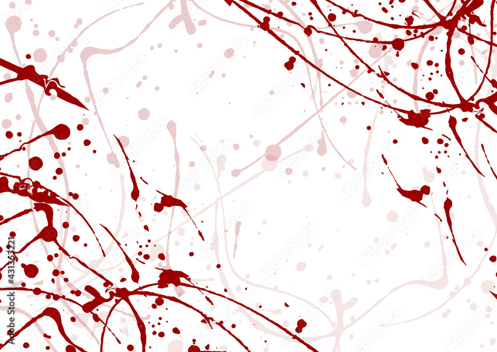 Poster abstract vector splatter red color design background, illustration vector design background.