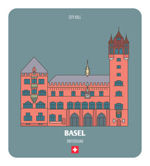 City Hall in Basel, Switzerland