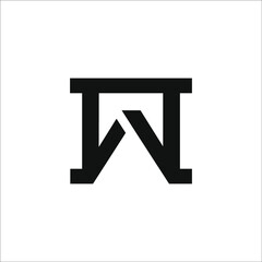 letter W logo design vector