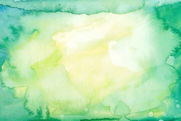 Colorful hand draw watercolor background