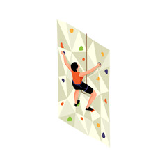 Climbing Wall Icon