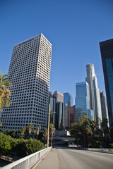 Fototapeta na wymiar Los Angeles Downtown, California USA.
