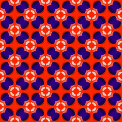 Christmas seamless vector pattern. Great for wrapping paper and wallpaper. Abstract background with repeating patterns .