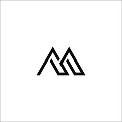 letter M logo design