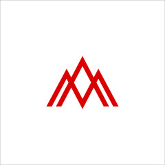 letter M logo design