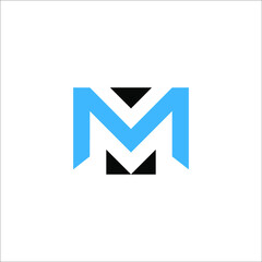 letter M logo design