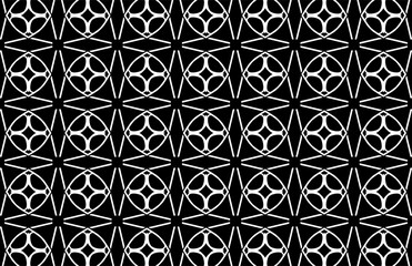Abstract Black White Pattern Design Vector Background